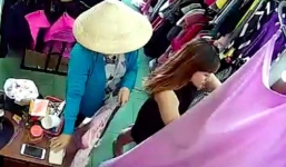 'Nữ quái bịt mặt' vào cửa hàng trộm điện thoại
