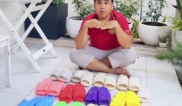 Ở biệt thự triệu đô, Quyền Linh khiến nhiều người bất ngờ bởi bộ sưu tập... dép tổ ong