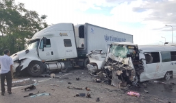 Người thân cắt vội hình cưới để làm di ảnh cho chú rể trong vụ tai nạn 13 người chết