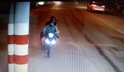 Hình ảnh cuối cùng của tài xế GrabBike chở 2 thanh niên trước khi bị sát hại