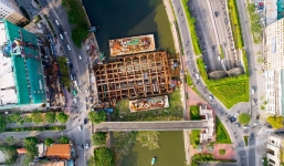 Chùm ảnh: Toàn cảnh sự 'bất động' của loạt công trình chống ngập ở Sài Gòn vì... thiếu vốn, không còn bóng công nhân