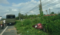 Thông tin mới nhất vụ Thượng úy CSGT tông chết Phó Bí thư xã và 1 người dân