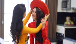 Lễ ăn hỏi lung linh của Vân Navy và chồng doanh nhân tại Hà Nội sáng nay