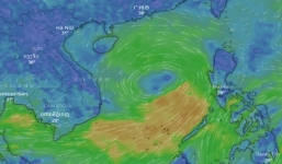 Vùng áp thấp trên biển Đông diễn biến khó lường, có đường đi khiến chuyên gia khó hiểu