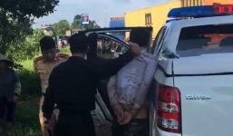 Cảnh sát vây bắt nhóm người đi ô tô ở Quảng Ninh: Thu giữ được ma túy trên xe