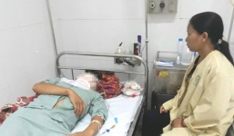 Ngã vào cọc tre mắc màn, nam thanh niên nguy kịch vì bị đâm xuyên từ cổ lên mũi