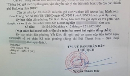 'Sốc' khi nhận thông báo thu phí rác sinh hoạt hơn 120 triệu từ UBND phường