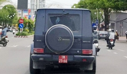 Xuất hiện xế hộp hàng trăm nghìn USD gắn biển đỏ giả ở Cần Thơ