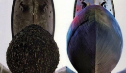 Rùng mình với hình ảnh đáng sợ về tàu sân bay tự chế của Trung Quốc