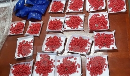 Triệt phá đường dây mua bán ma túy tổng hợp giao dịch theo cân ở Hà Nội