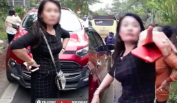 Lùi xe đụng trúng ô tô đằng sau, nữ tài xế không chịu xin lỗi hay bồi thường còn lớn giọng: 'Tao đã lùi xe ai bảo mày không tránh tao ra?'