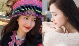 Danh tính thực sự của cô gái mặc váy dân tộc khiến bao người rung động