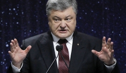 Tổng thống Ukraina không thuộc lời quốc ca