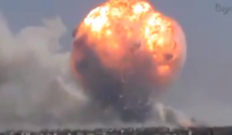 NÓNG: Nổ kho vũ khí tại Syria, gần 40 người thiệt mạng
