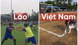 Indonesia xếp cho Lào sân 'xịn' trong khi để U23 Việt Nam phải tập trên 'sân ruộng'