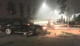 Ô tô Audi biển số tứ quý đấu đầu xe máy trong đêm, nam thanh niên tử vong