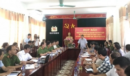 Họp báo thông tin chính thức về vụ  nổ súng bắn chết 2 vợ chồng rồi tự sát ở Điện Biên