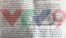 Vụ gửi công văn đe dọa truy sát giám đốc đài VTV9: Có thể xem xét xử lý hình sự