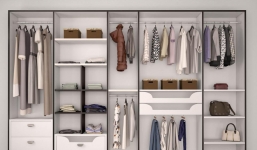 Mách bạn thiết kế tủ quần áo chuẩn chỉnh cho từng người trong gia đình