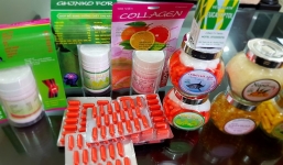 TP. HCM thu giữ 220 thùng hàng hóa nhái hình dạng thuốc, thực phẩm chức năng