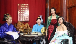 Ảnh hậu trường phim 'Tân Kim Bình Mai' bản Việt bị rò rỉ gây sốc