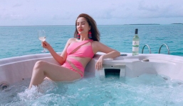 Giữa nghi vấn sắp lên xe hoa, Bảo Thy khoe body nóng bỏng trong loạt ảnh du lịch ở thiên đường Maldives