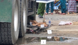 Tông chết bé gái 4 tuổi, tài xế xe ben dùng sơn đen phun biển số