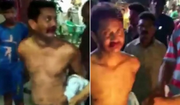 Cưỡng hiếp khiến nữ sinh mang thai, giáo viên bị lột sạch quần áo mang đi diễu hành trên phố