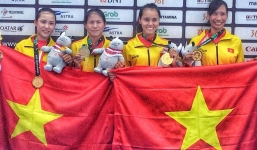 Sau nhiều ngày chờ đợi, Việt Nam giành được HCV đầu tiên tại Asiad 2018