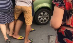 Va chạm giao thông, thanh niên hùng hổ đòi 'ăn thua' bị dạy cho bài học