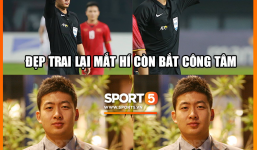 Info trọng tài người Trung Quốc đẹp trai nhất trận Việt Nam - Bahrain tối qua