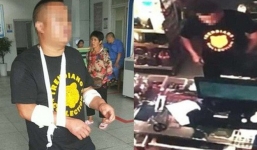 Thanh niên Trung Quốc tự cứa tay vờ bị cướp để khỏi phải mua ô tô 2 tỷ 3 tặng bạn gái như đã hứa