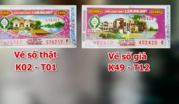 Người đàn ông mang vé số trúng giải đặc biệt giả từ Bình Dương lên Sài Gòn lãnh thưởng