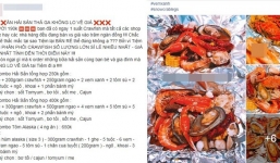 Mua online hải sản sốt cay sang chảnh giá 600 nghìn, mẹ trẻ chê 'toàn vỏ, cho chó ăn còn sợ hóc', người bán bị dân mạng tấn công