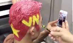 MXH tràn ngập sắc đỏ quốc kỳ từ người hâm mộ để cổ vũ tuyển Việt Nam trước trận tứ kết ASIAD lịch sử