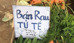 Việc tử tế dễ thương nhất hôm nay: Bán rau sạch tự nhiên, người mua rau tự bỏ tiền vào thùng!