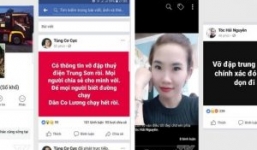Thanh Hoá bác tin vỡ đập thủy điện Trung Sơn trên Facebook
