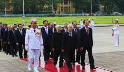 Lãnh đạo Đảng, Nhà nước vào Lăng viếng Chủ tịch Hồ Chí Minh