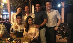 Lần đầu Nhã Phương xuất hiện bên Trường Giang sau lễ đính hôn