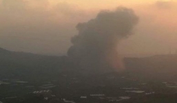 Syria bị tấn công tên lửa dồn dập - Tiếng nổ ầm ầm rung chuyển ở vị trí chiến lược