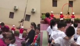 Trường mẫu giáo tổ chức biểu diễn múa cột phản cảm trong lễ khai giảng