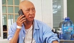 Xót xa bữa cơm đạm bạc của nghệ sĩ Lê Bình sau thời gian nằm viện 