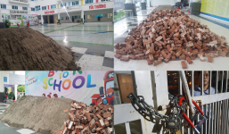 Vụ đổ gạch cát vào trường Pascal trước khai giảng: Đơn vị cho thuê trường lên tiếng