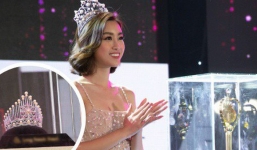 Trước thềm chung kết, hé lộ cận cảnh vương miện, quyền trượng giá trị của Tân Hoa hậu Việt Nam 2018