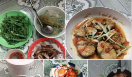 Đằng sau những bữa cơm bình thường tưởng như chẳng có gì để khoe này lại là một ông chồng khiến chị em ghen tị