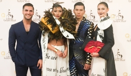 Ngọc Tình - Diệu Huyền bất ngờ được chọn làm vơ đét ở tuần lễ Couture New York Fashion