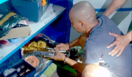 Nghi phạm cướp ngân hàng ở Khánh Hòa: Đốt xe máy sau khi gây án