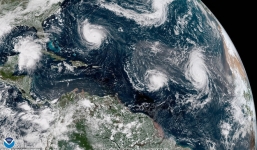 9 cơn bão cùng 'quần thảo' Trái Đất: Siêu bão mạnh nhất có nguy cơ đổ bộ Việt Nam