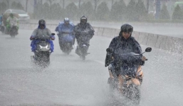 Bão số 5 sẽ suy yếu thành ATNĐ, hoàn lưu siêu bão Mangkhut gây mưa rất to các tỉnh Bắc Bộ