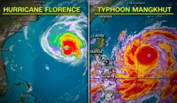 Siêu bão Mangkhut có thể đe dọa 10 triệu người, Philippines sơ tán khẩn cấp